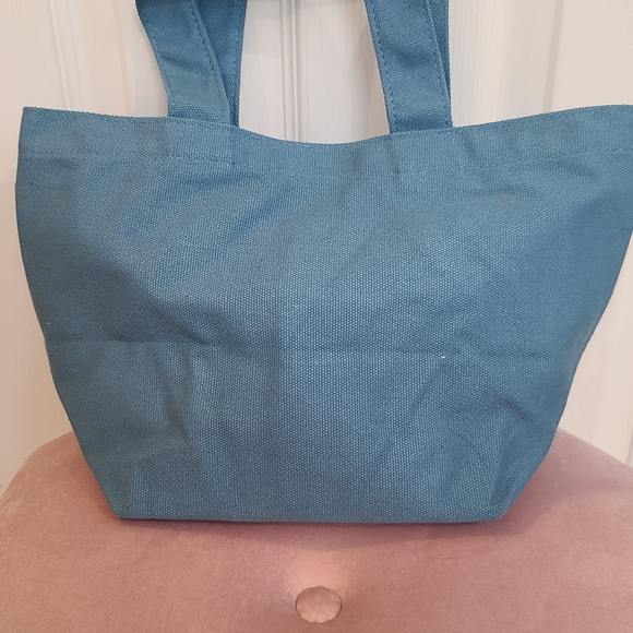 Prada Blue Tote with Minimalist Design - Picture 6 of 6